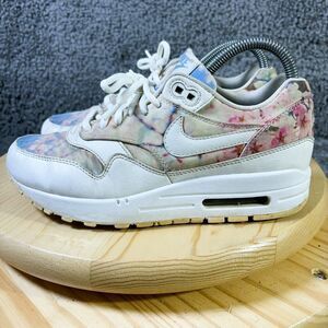 Nike Air Max 1 Cherry Blossom Running Shoe Womens Size 6.5 Athletic Sneakers